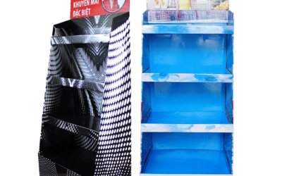 Cardboard display stands For Supermarket