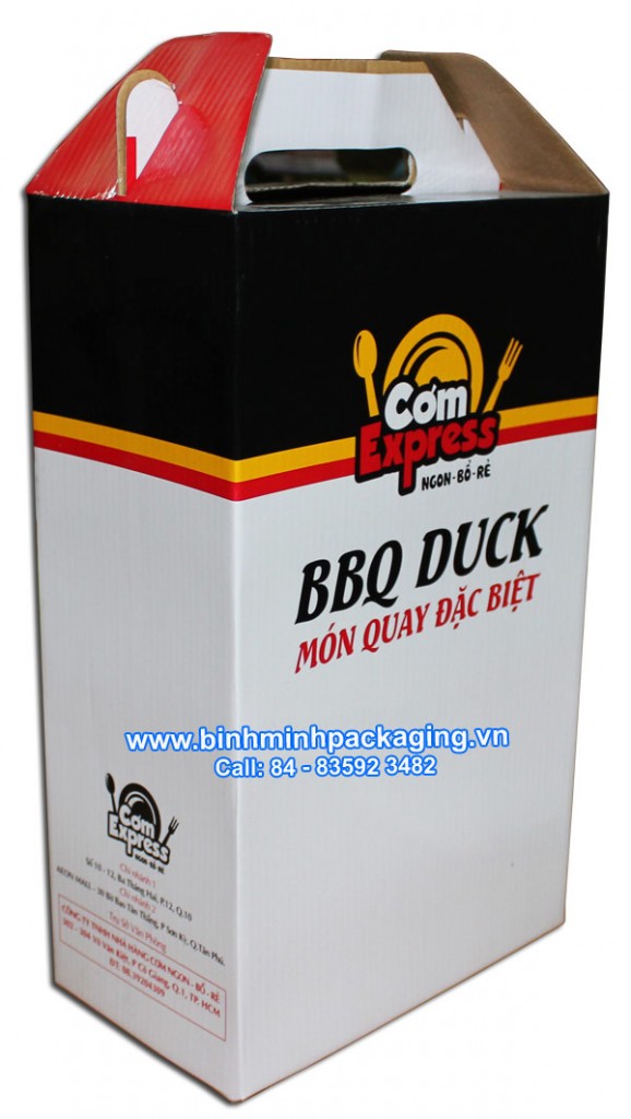 3-ply carton box for Roast duck 