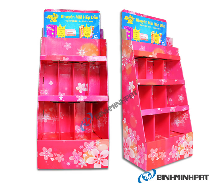 Prink Supermaket Paper Display Stand