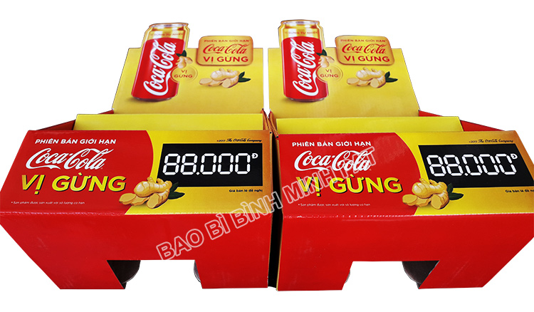 Coca Cola Paper Display Shelves - img 05