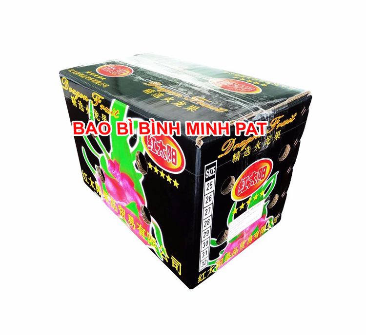 Vietnam Fresh Dragon Fruit Packaging Carton Box - IMG01