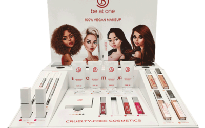 Cardboard Cosmetic displays, Custom Logo cardboard counter top displays