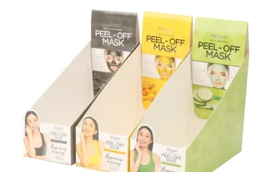 Personalized Custom Printed Paper Color Box Packaging Face Mask Display Card Box