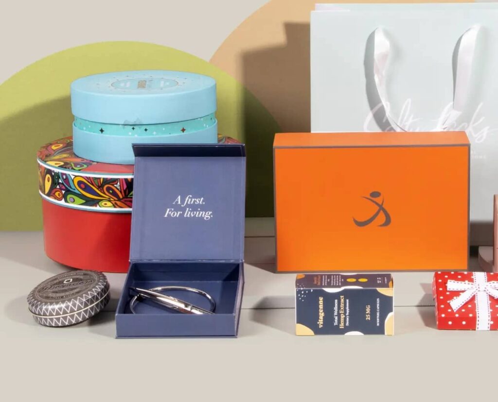 Unique gift box packaging styles