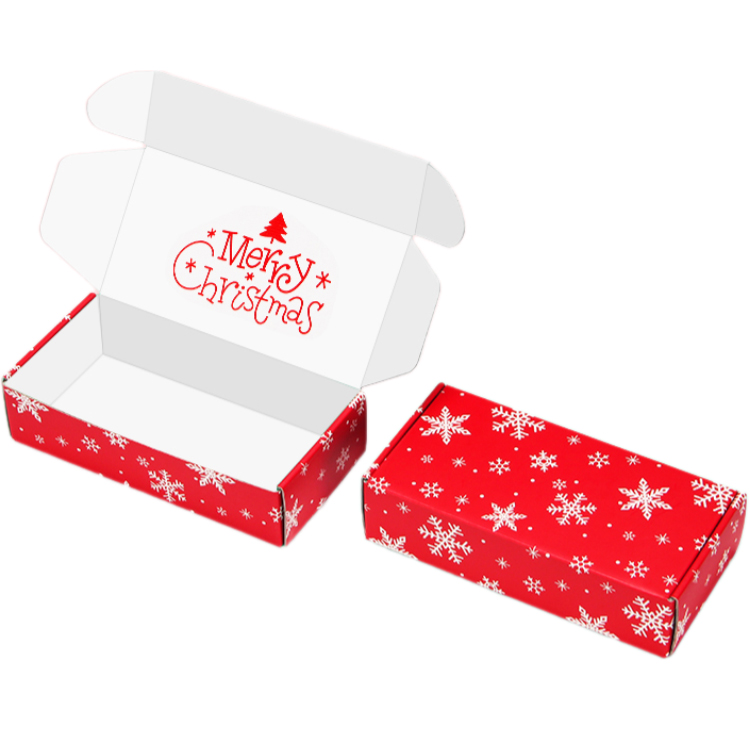 Red and White Christmas Gift Box - img 02