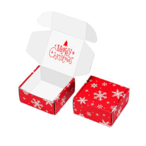 Red and White Christmas Gift Box - img 01