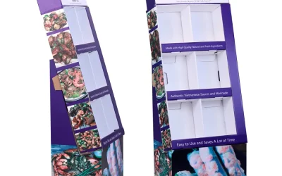 Luxury 3-Tier Eco Display Stand for Branded Sauces & Condiments