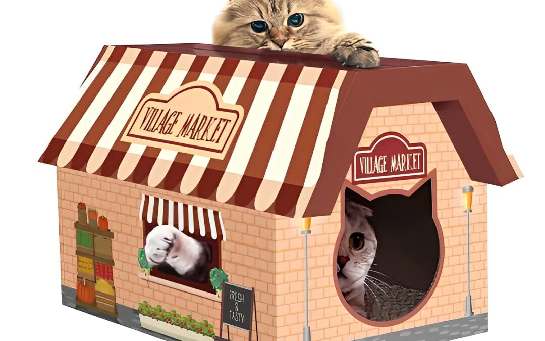 Company Specializing in Cat Cardboard Houses with Scratching Pads