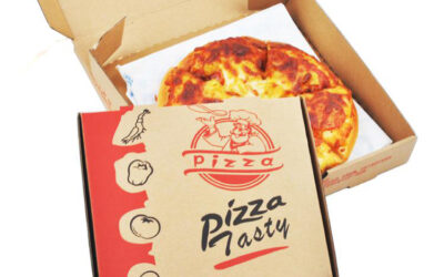 Custom Printed Pizza Boxes in Bulk – Budget-Friendly, Food Grade Material with Crisp Logo Printing Service