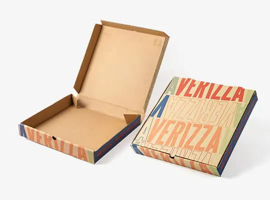 Custom Restaurant Packaging & Boxes 381 Pizza box for Restaurant