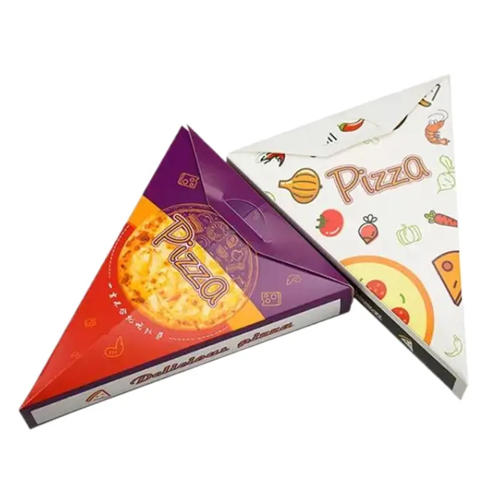 pizza slice packaging for grab and go
