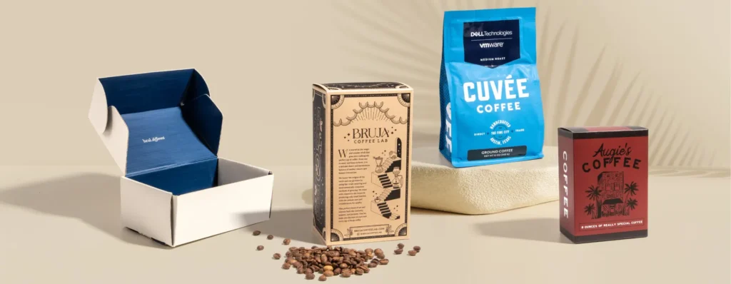 Coffee Paper Box Printing – Essential Packaging for Coffee Brands 3 Custom Coffee Packaging - banner main