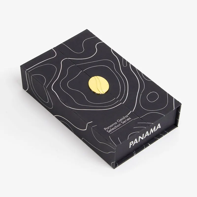 Coffee Paper Box Printing – Essential Packaging for Coffee Brands 15 Luxury Front Flip coffee gift box