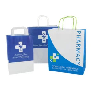 Custom Pharmaceutical & Nutraceutical Packaging 395 Pharmaceutical Paper Bag