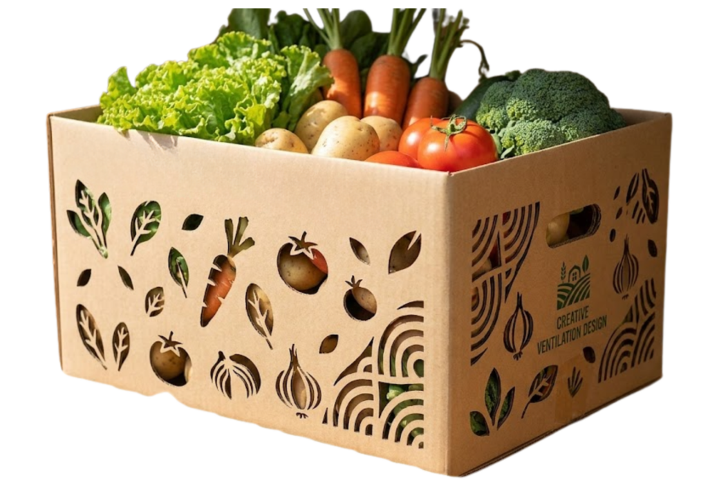 organic produce delivery box